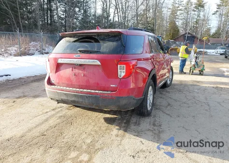 2020 Ford Explorer Xlt z USA, uszkodzony, nr VIN 1FMSK8DH0LGD11369
